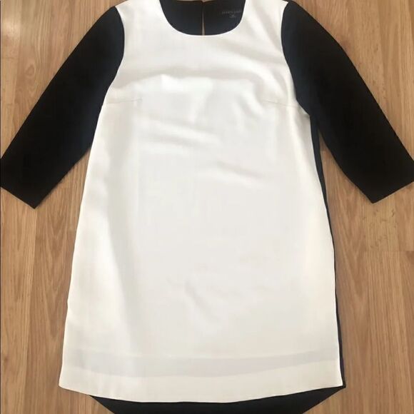 BLAQUE LABEL Black/White Color Block Dress - Picture 3 of 8